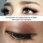 Professional Eye Makeup Eyeshadow Palette Gold Smoky Cosmetics Makeup Palette Diamond Bright Glitter Eye Shadow