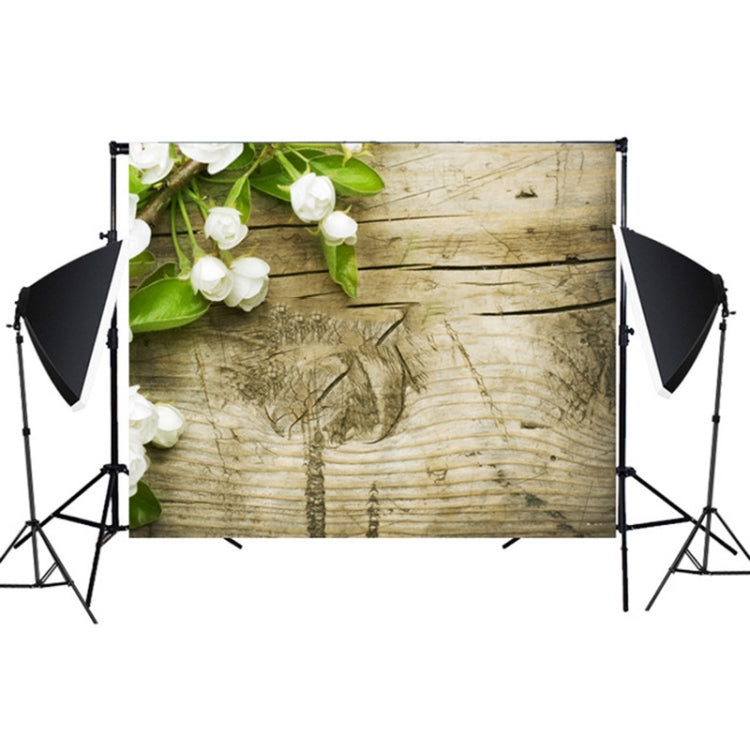 1.25m x 0.8m Wood grain flower branch prop 3D simulation photography background cloth — MB27
