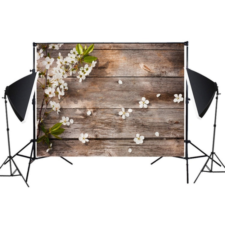 1.25m x 0.8m Imitation Wood Grain Board Gourmet 3D Photo Photography Background Cloth — MB5