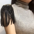 Metal Tassel Shoulders Decoration Costume Accessories