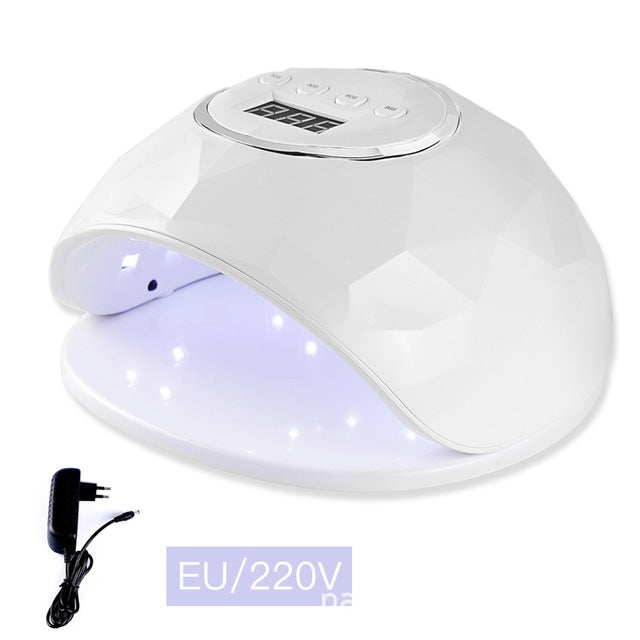 F6 UV LED Lamp Nail Dryer Dual hands Nail Lamp Curing UV Gel Nail Polish With Sensor & Timer & LCD Display