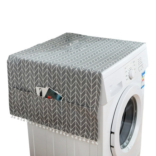 55x130cm Household Washing Machine Dust Cover Kitchen Refrigerator Dustproof Cover — view 12