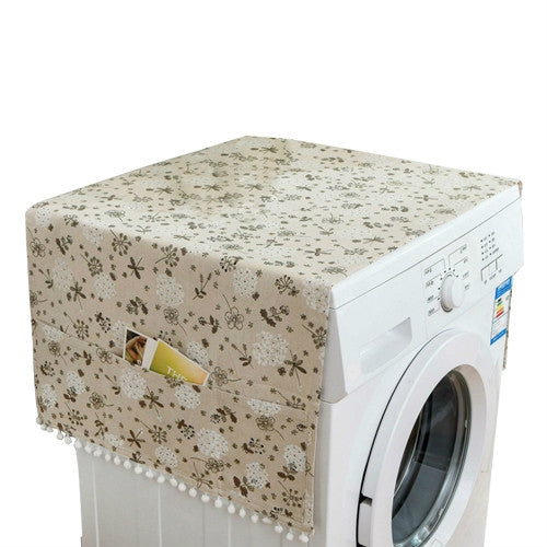 55x130cm Household Washing Machine Dust Cover Kitchen Refrigerator Dustproof Cover — view 13