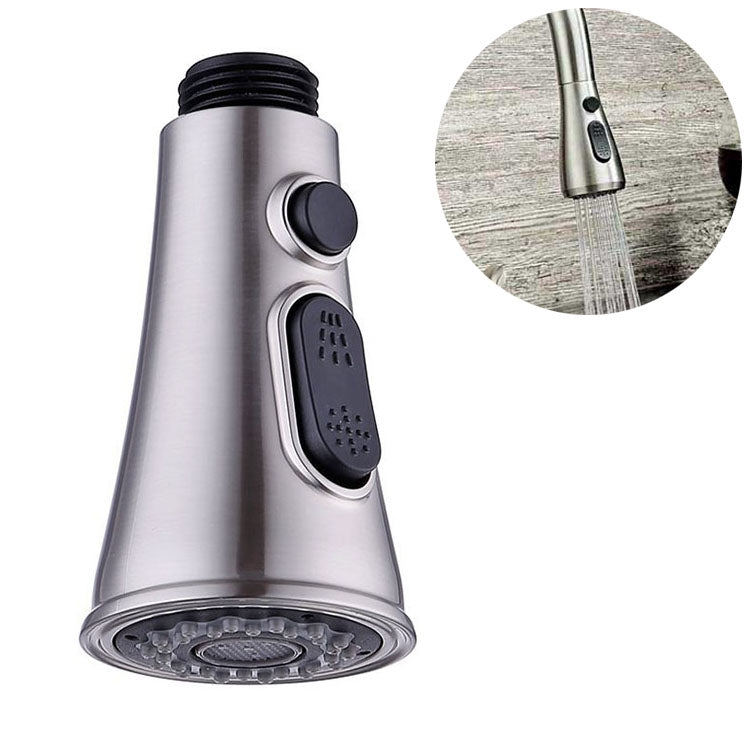 Kitchen Horn Button Switch Pausable Faucet Sprinkler Water Saving Nozzle Sprayer Filter — view 8