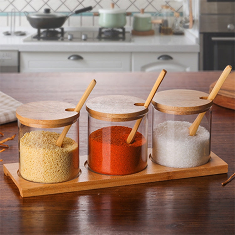 Creative Borosilicate Transparent Seasoning Jar Kitchen Supplies — view 9