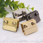 Luggage Hardware Accessories Female Bag Lock Buckle — Silver