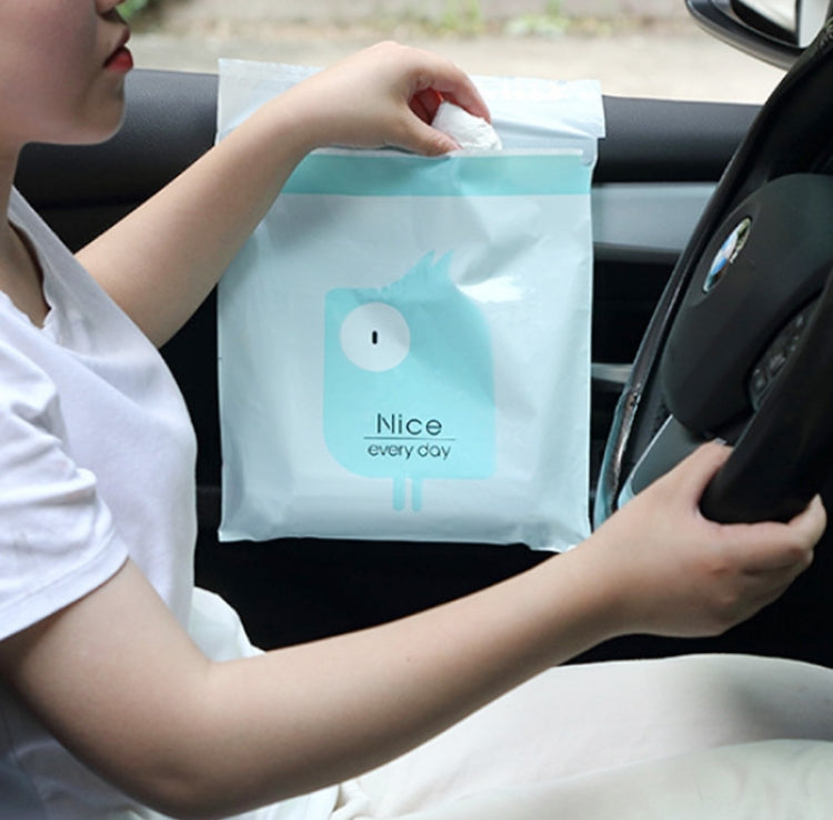 15 PCS Creative Cute Car Garbage Bag Paste-type Cleaning Bag for Car Interior — view 9