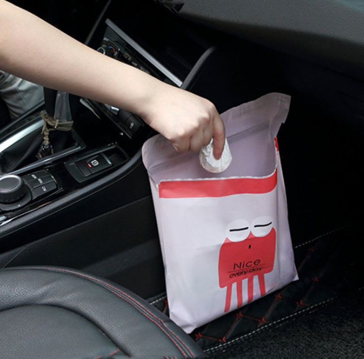 15 PCS Creative Cute Car Garbage Bag Paste-type Cleaning Bag for Car Interior — view 10