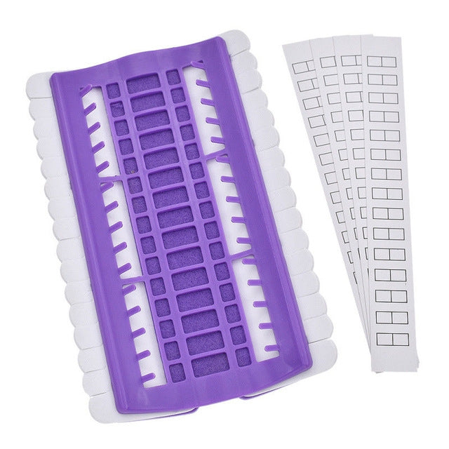 Cross Stitch Embroidery Special Tool 30 Hole Cable Arranger Threader Needle Box Pin Winder — view 9