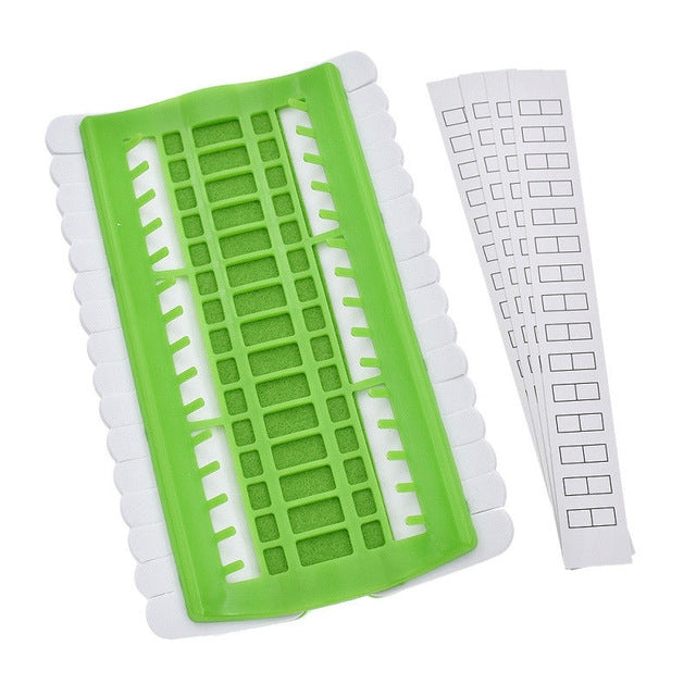 Cross Stitch Embroidery Special Tool 30 Hole Cable Arranger Threader Needle Box Pin Winder — view 10