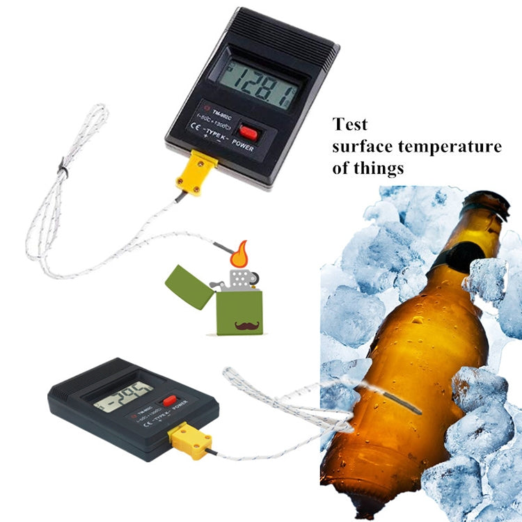 TM902C High Temperature Measuring Probe Type Electronic Thermometer