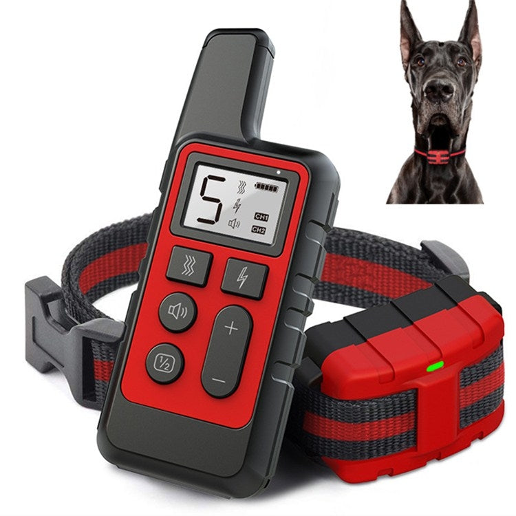 500m Dog Training Bark Stopper Remote Control Electric Shock Waterproof Electronic Collar — view 8