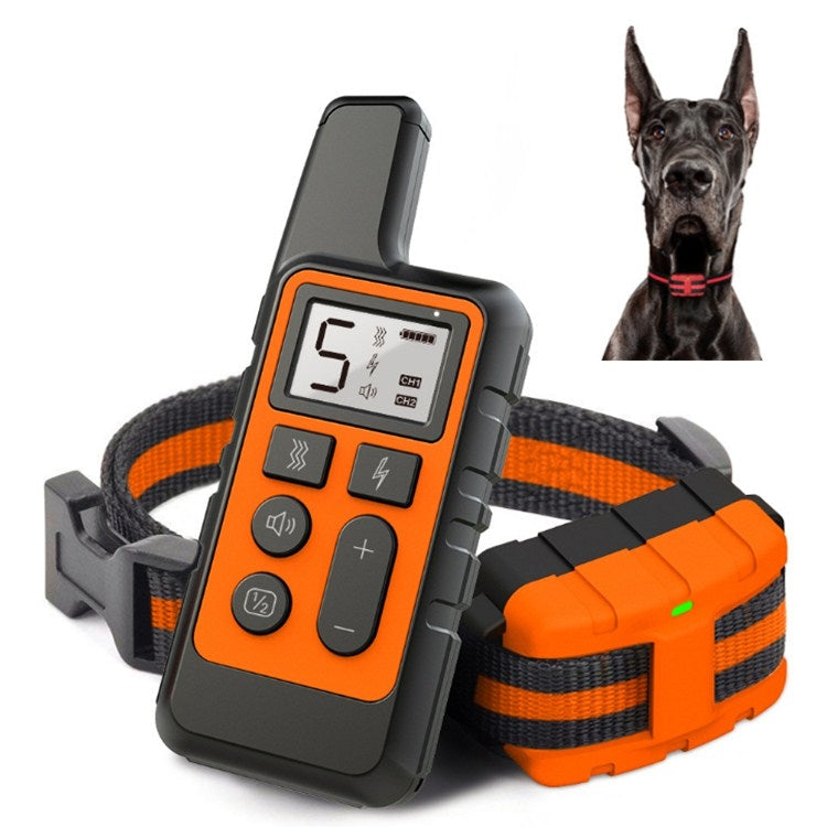 500m Dog Training Bark Stopper Remote Control Electric Shock Waterproof Electronic Collar — view 9