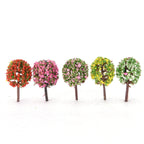 3 PCS Artificial Tree Miniature Garden Home Decoration, Random Color Delivery — view 3
