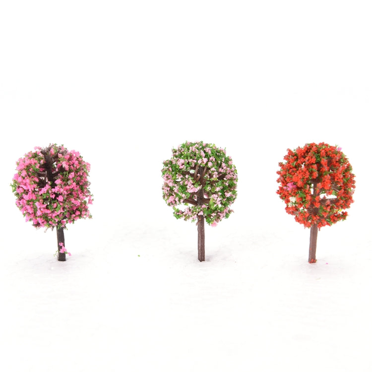 3 PCS Artificial Tree Miniature Garden Home Decoration, Random Color Delivery — view 5