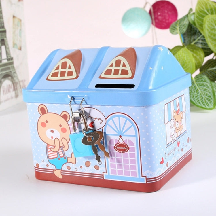 Children Cartoon Saving Small Coin Storage House Piggy Bank — view 6