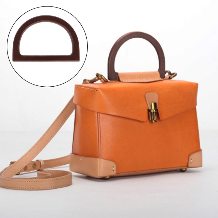 Handbag Accessories, D-shaped Wooden Handle
