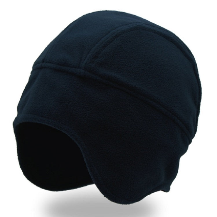 Unisex Autumn and Winter Outdoor Solid Color Fleece Warm Bomber Hats