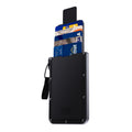 Portable Ultra-thin Card Holder Pull-out Design Invisible Personalized Card Holder