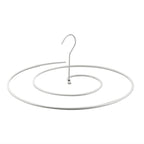 Round Multi-functional Balcony Rotating Spiral Drying Rack