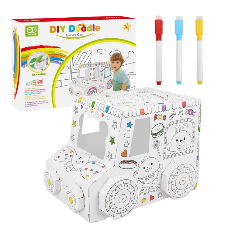 3D Graffiti Assembling DIY Manual Folding Paperboard Children Educational Toys — view 9