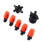 2 PCS Cross Five Outlet Spray Nozzle Gardening Greenhouse Watering Spray — view 4