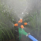 2 PCS Cross Five Outlet Spray Nozzle Gardening Greenhouse Watering Spray — view 6