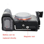 BEXIN Vertical Clapper With Hot Shoe L-shaped Quick-install Plate Can Be Pulled for Sony A7R4 — view 6