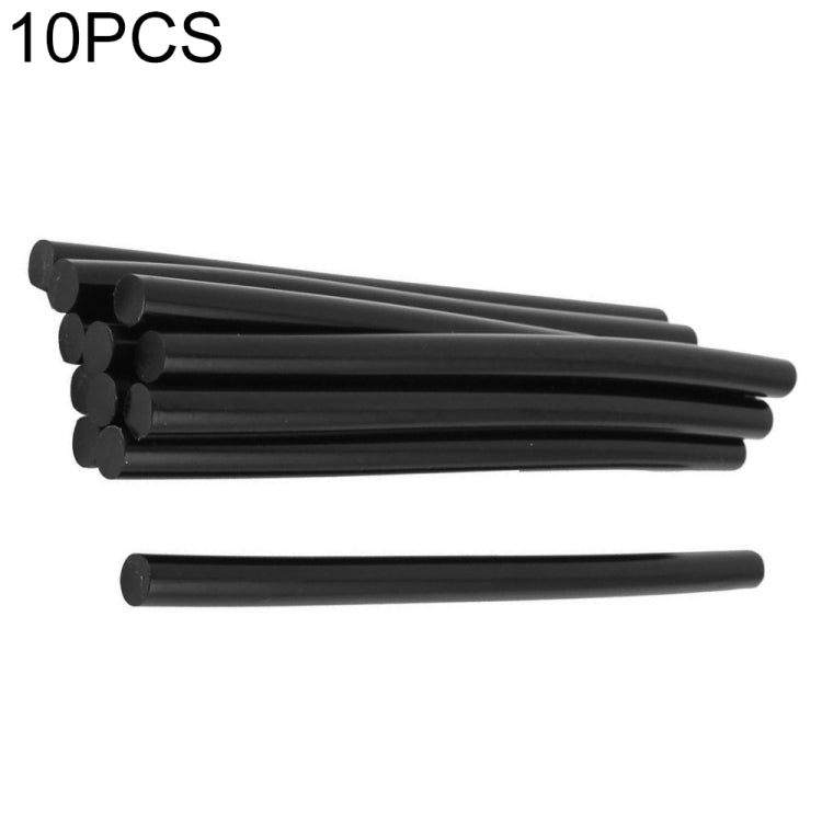 11mm Dia Soldering Iron Black Hot Melt Glue Sticks, Length: 270mm