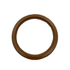 2 PCS Luggage Accessories Solid Wood Round Handle