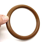 2 PCS Luggage Accessories Solid Wood Round Handle