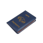 Russian Driver License Holster Leather Case — Blue