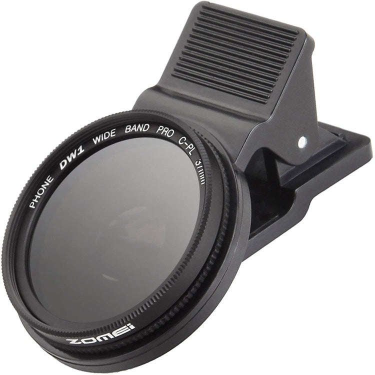 ZOMEI Camera Filter 37MM CPL Polarizer Mobile Phone External Lens