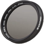 ZOMEI Camera Filter 37MM CPL Polarizer Mobile Phone External Lens
