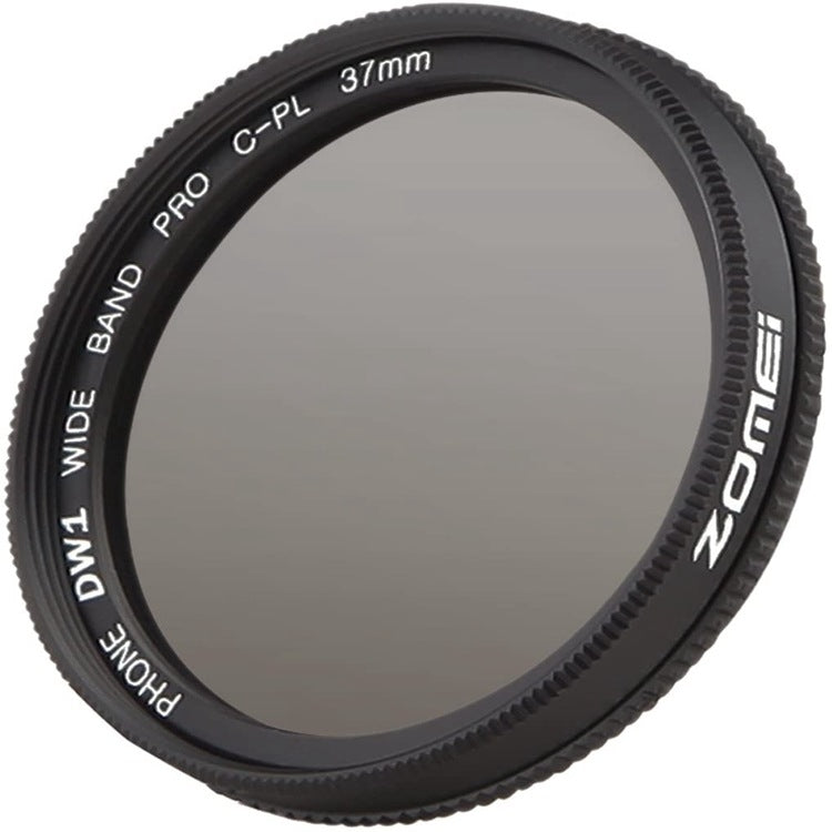 ZOMEI Camera Filter 37MM CPL Polarizer Mobile Phone External Lens