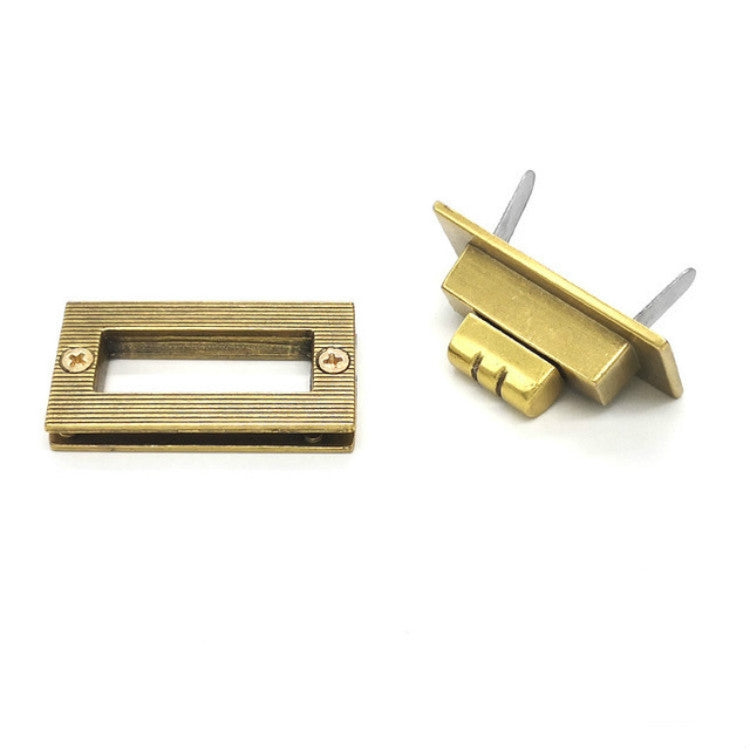 Handbag Hardware Accessories Gilt Metal Lock