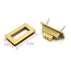 Handbag Hardware Accessories Gilt Metal Lock