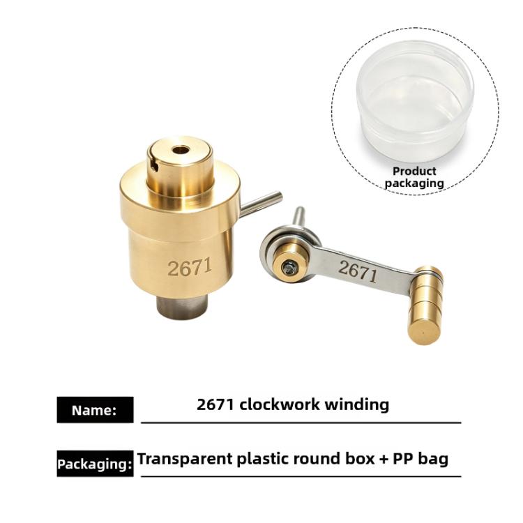 Professional Watch Mainspring Winder Tool Movement Repair And Maintenance Kit — Model 2450