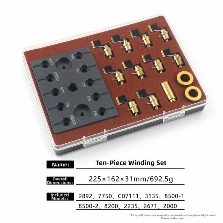 Professional Watch Mainspring Winder Tool Movement Repair And Maintenance Kit — Model 4130
