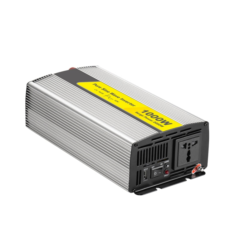 SUVPR DY-LG1000S 1000W DC 24V to AC 220V 50Hz Pure Sine Wave Car Power Inverter with Universal Power Socket