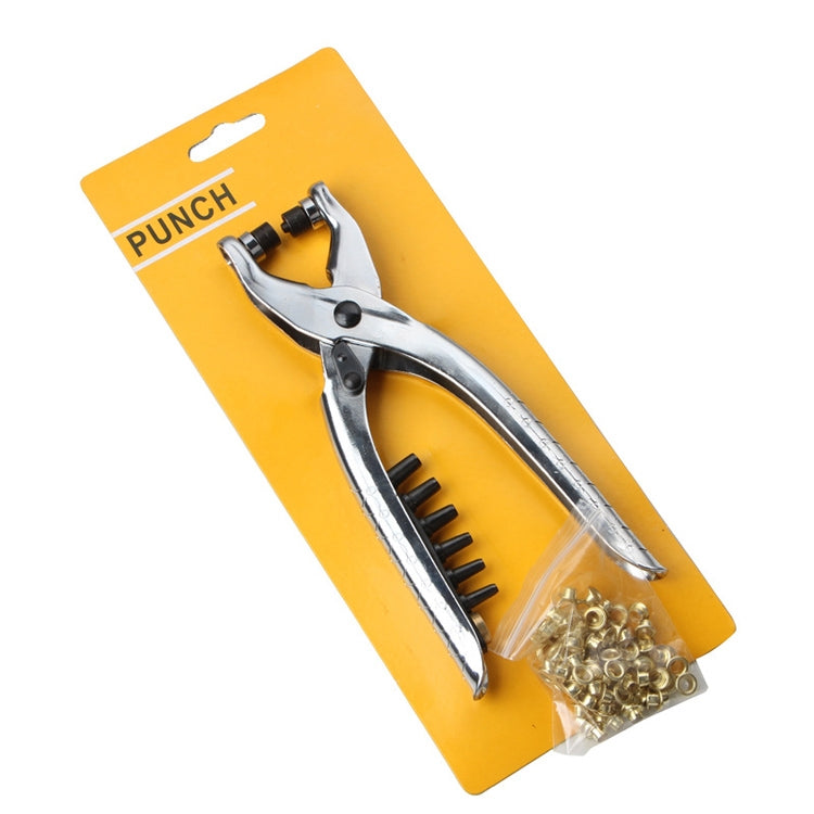 Multifunctional Interchangeable Head Punch Riveting Pliers Compression Eye Forceps — view 4