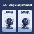 Desktop Portable USB Mini Clip Fan