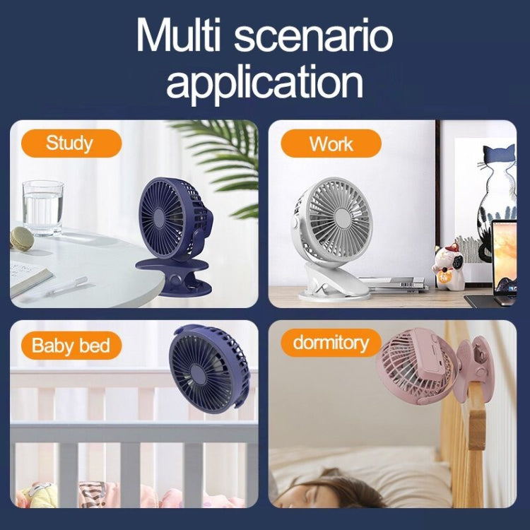 Desktop Portable USB Mini Clip Fan