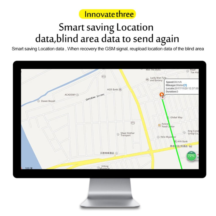 TK205 2G Realtime Car Truck Vehicle Tracking GSM GPRS GPS Tracker, Support AGPS with Relay and Battery