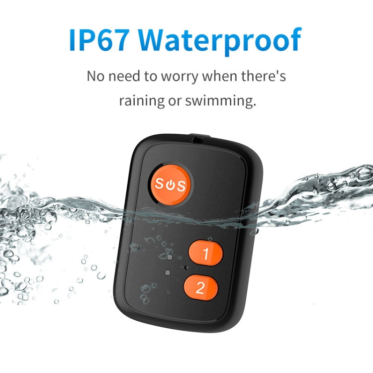 IP67 Waterproof 4G LTE 3G 2G GSM Elderly SOS Button Emergency Alarm GPS Tracker For Asia/Europe/Africa/Australia, V51 A Style