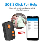IP67 Waterproof 4G LTE 3G 2G GSM Elderly SOS Button Emergency Alarm GPS Tracker For Asia/Europe/Africa/Australia, V51 A Style