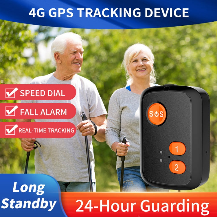 IP67 Waterproof 4G LTE 3G 2G GSM Elderly SOS Button Emergency Alarm GPS Tracker For Asia/Europe/Africa/Australia, V51 A Style