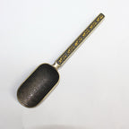 Copper-zinc Flower Pattern Tea Spoon Kungfu Teaism Accessories — Cyan