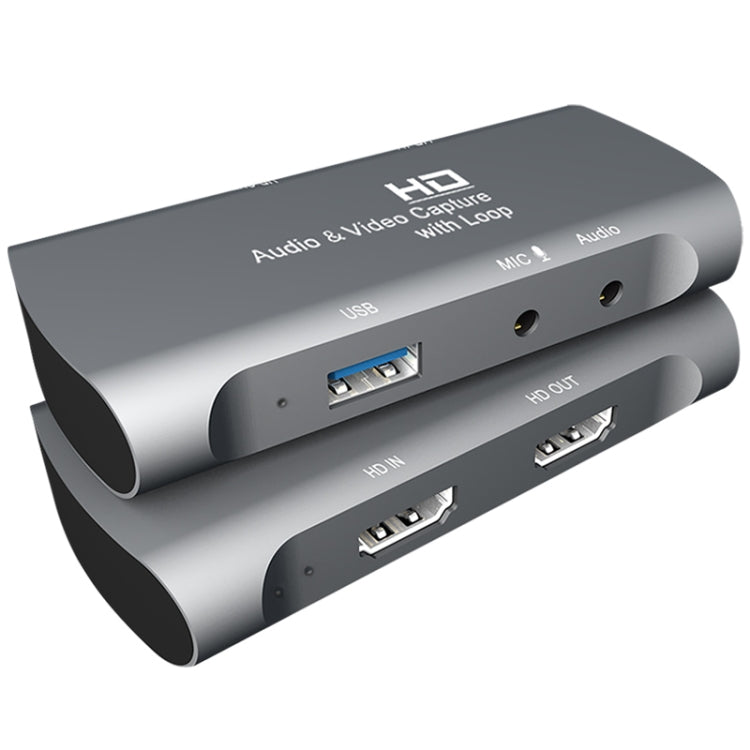 Z27 HDM Female + Mic to HDM Female USB 2.0 Video Audio Capture Box