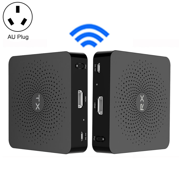 Measy W2H 60GHz 1080P Ultra HD Wireless Transmission Kit, Transmission Distance: 30m, UK Plug